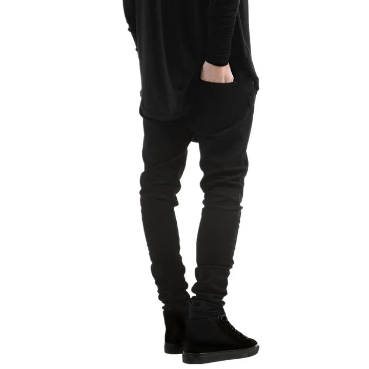 Black Ripped Skinny Jeans Hip Hop