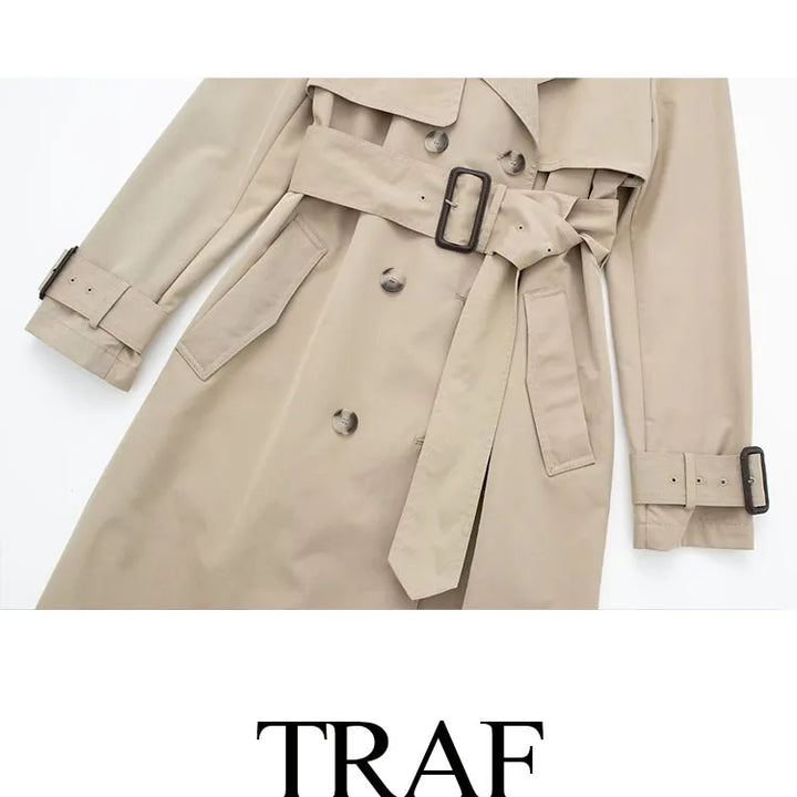 Stylish Women's Autumn Trench Coat