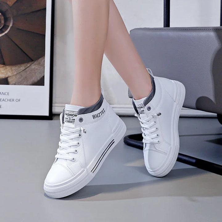 Women's High-Top Breathable Fashion Sneakers