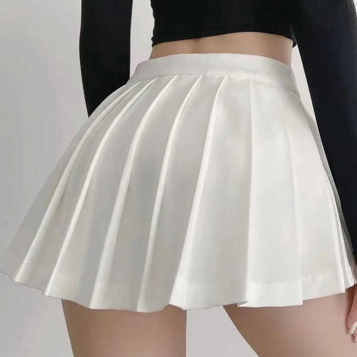 Sexy High Waist Pleated Skirts for Women